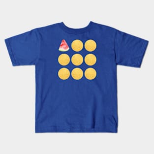 Gold watermelon Kids T-Shirt